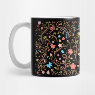 Spring Impromptu Pattern Tile Mug